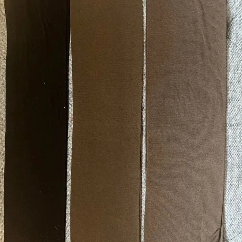 Unbranded Women's Brown and Black Socks